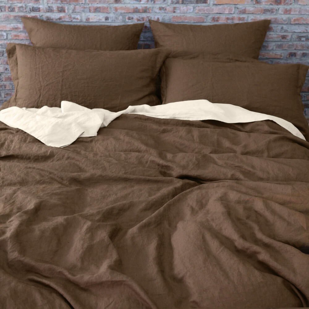 Soft Washed Linen Quilt Cov...