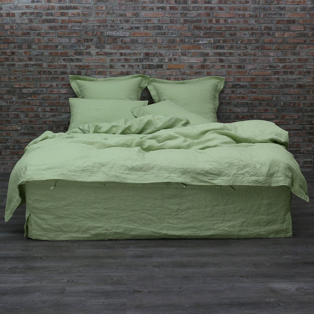 King Linen Duvet Cover in G...