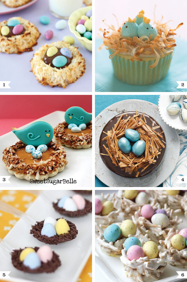 Bird's nest dessert recipes...