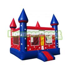 All American Castle Inflatable Jumping Balloon Commercial Bounce House at BouncerDepot