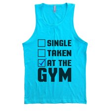 Single Taken At The GYM Mens Tank Top By Womens Tank Tops