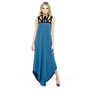 Giuliana Dress (Blue) - Lizna