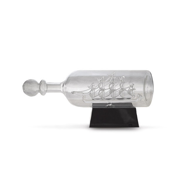 Ship Glass Bottle