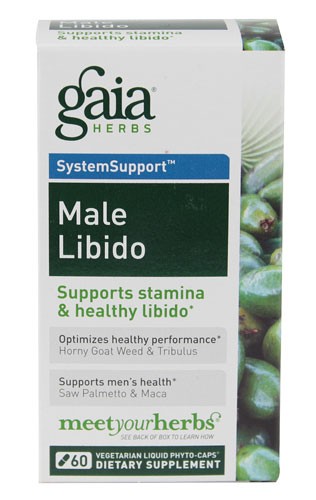 Gaia Herbs, Male Libido wit...