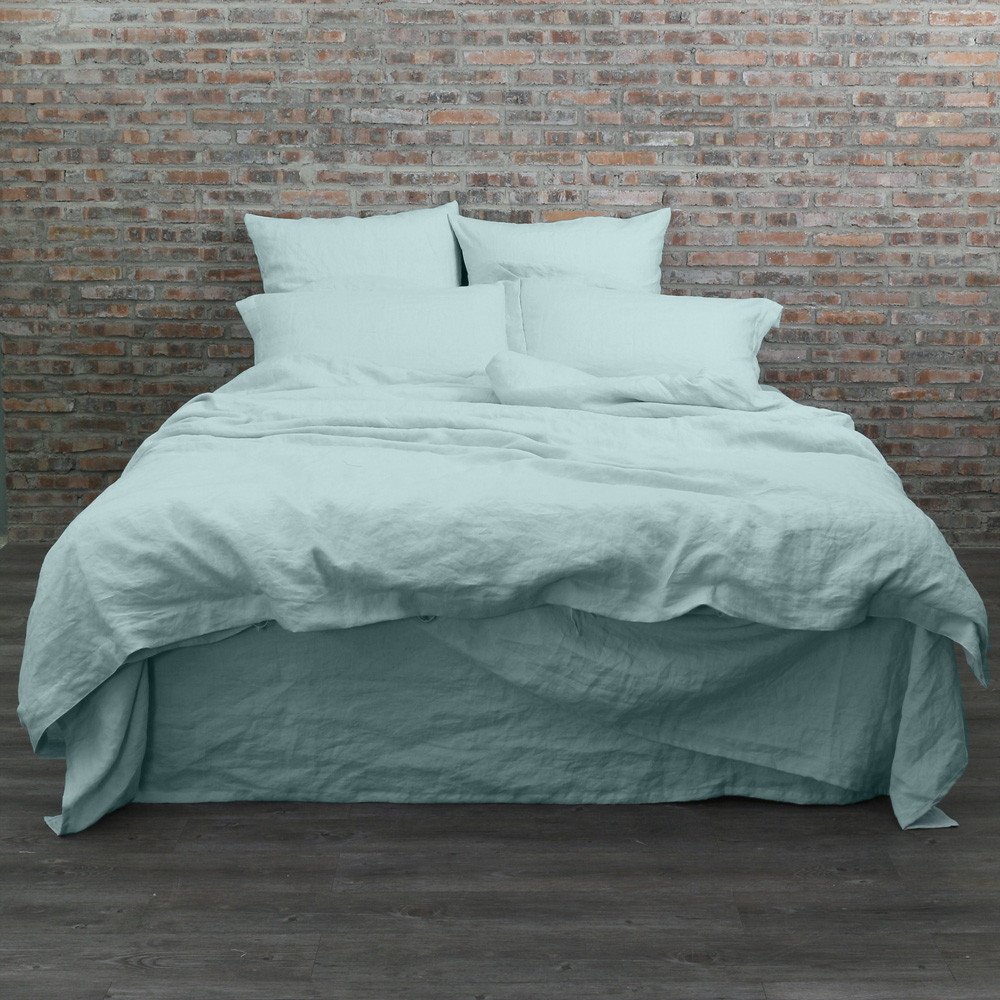 Garment Washed Linen Duvet ...