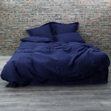 Queen Linen Duvet Cover in Indigo Blue | French Duvet Covers