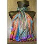 Colorful Printed Pure Silk Stole