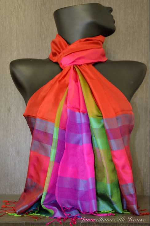 Printed Pure Silk Stole