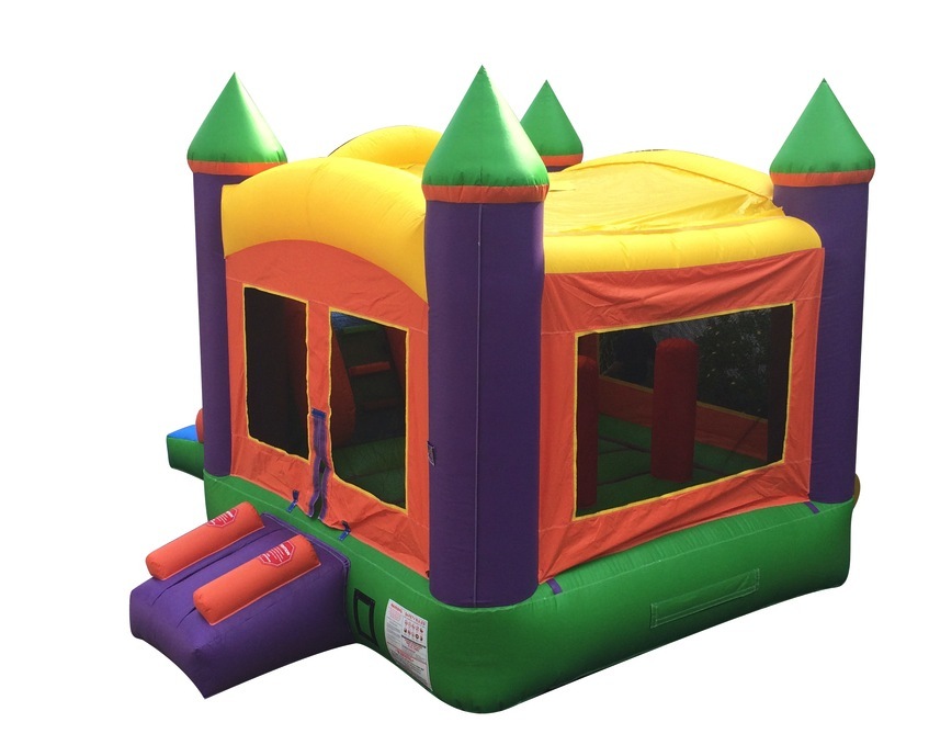 Dual Lane Orange Kids Bounc...