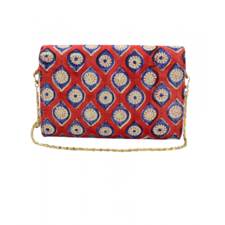 Regal Clutch  - Maroon - Mystic Bazaar