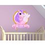 Unicorn Name Wall Sticker