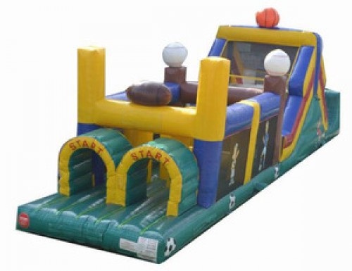 45' Sports Obstacle Course
