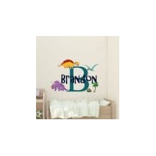 Dinosaur Name Wall Decal