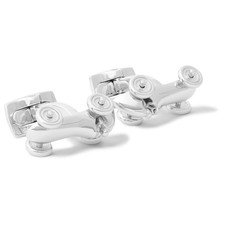 DEAKIN & FRANCIS Car Rhodium-Plated Cufflinks