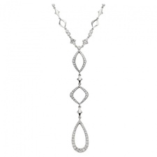 White Gold Diamond Pendant - Christopher Wharton