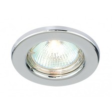 Recessed GU10 Spot Light Chrome, Brushed Chrome or White Finish