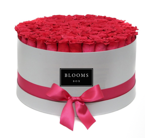 Pink Roses Blooms Box at Be...
