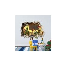 Toy Story 3D Smashed Wall Decal featuring the cast of Toy Story