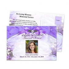 Funeral Announcements and Invitations