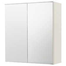 LILLÅNGEN Mirror cabinet with 2 doors 