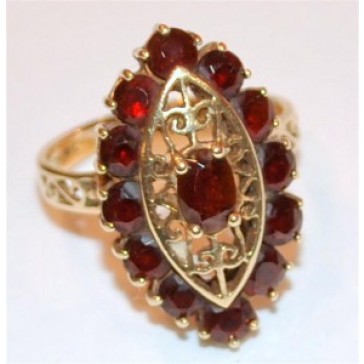 GARNET RING WOMENS JANUARY ...