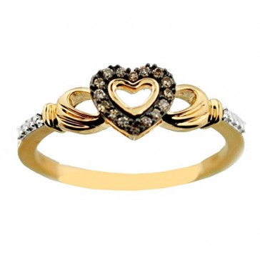 10K Gold Genuine Diamond Pr...