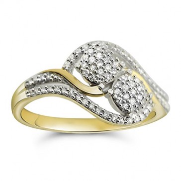 1/4ctw Diamond Engagement P...