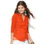 Candie's Ribbed Slubbed Button-Front Top - Juniors