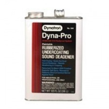 Dynatron 544 Dyna-Pro Paintable Rubberized Undercoating Can, 120 oz, Gallon Can