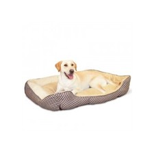 K&H Manufacturing Self-Warming Lounge Sleeper Large Brown Sqs 32-Inch by 40-Inch