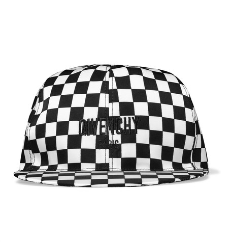 GIVENCHY Chequerboard Printed Shell Cap