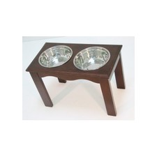 Crown Pet Diner, X-Large size, with Espresso Finish