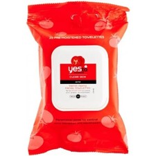 Yes To Tomatoes Blemish Clearing Facial Wipes (Pack of 3) 25 Count