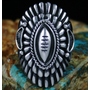 Harry H. Begay Hammered Ingot Sterling Silver Ring