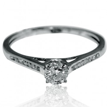 Diamond Engagement Ring 0.1...