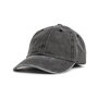 Washed Cotton Cap | Black washed out