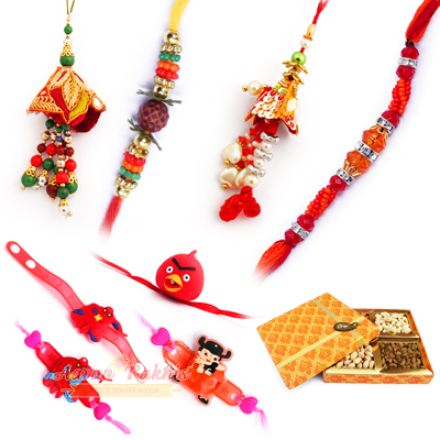 Rakhi With Dryfruits