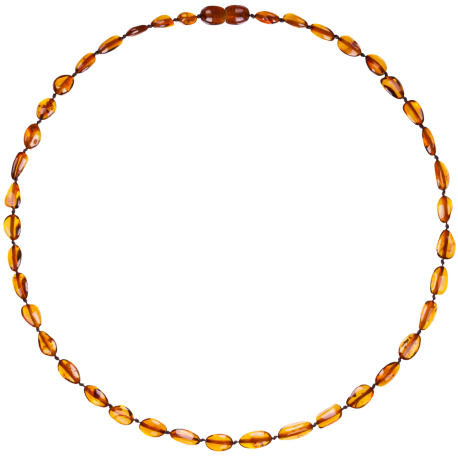 BEANS COGNAC ADULT NECKLACE