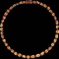 BEANS COGNAC ADULT NECKLACE