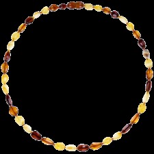 BEANS MULTI 4 COLORS ADULT NECKLACE