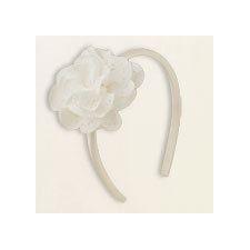 lacy flower headband