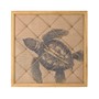 Turtle on Linen Note Board