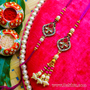 Diamonds & Kundan Work Rakhis