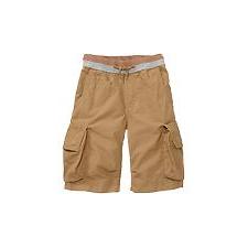 Knit-waist cargo shorts