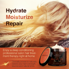 Nature's Potent - Royal Formula Argan Oil Hair Mask, 8 oz. - 236 mg