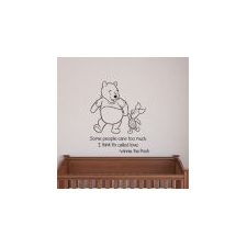 Winnie the Pooh and Piglet Love Wall Decal Sticker