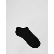 Sneaker Socks In Mono 5 Pack SAVE