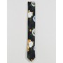  Slim Tie In Dark Floral