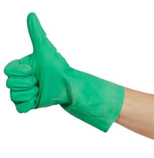 Flocklined Rubber Gloves - ...