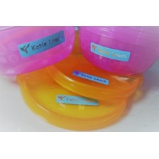 Coloured Vinyl Stickers 46mm x 12mm